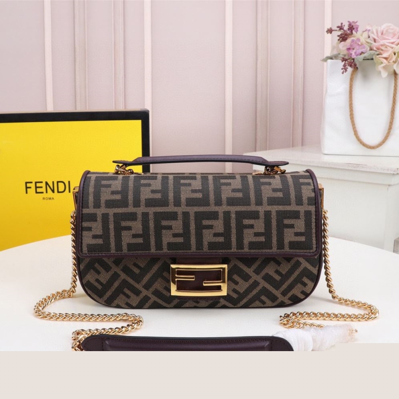 F**di top handle bags